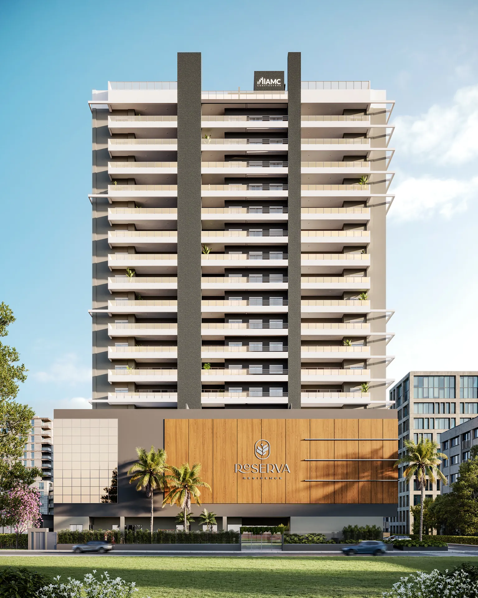 Fachada do Reserva Residence — Campinas